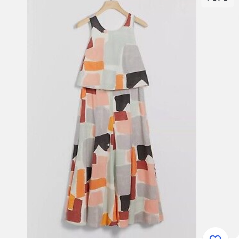 Anthropologie skirt and top set
